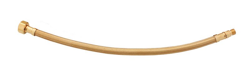 Flexi hadice nerezová v provedení zlato, M10x1x1/2 IF0012Z