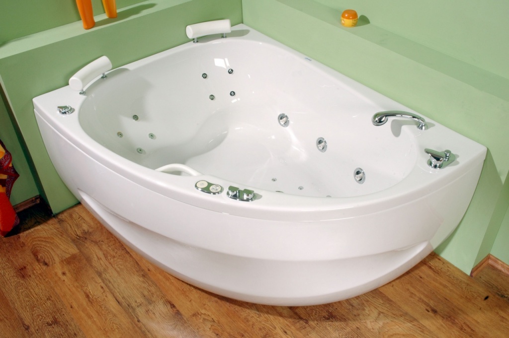 Spinell 180x130 L - masážní systém Eco Hydro (vodní masáž)
