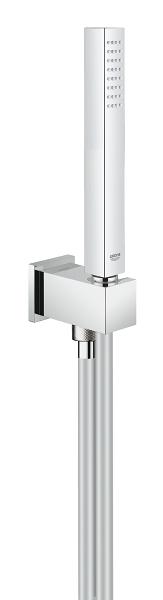 Euphoria Cube Stick - set s držákem na stěnu 1 proud, průtok 8,2 l/min, hadice 125 cm, připojovací kolínko s držákem