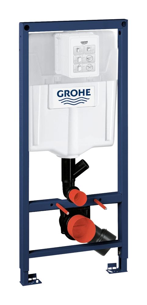 Grohe Rapid SL pro závěsné WC, pro externí odsávání zápachu, stavební výška 1,13 m 39002000