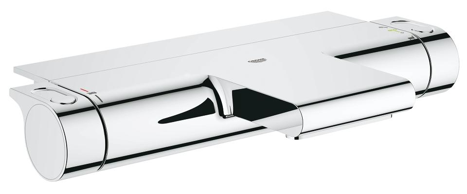 Grohtherm 2000 - termostatická vanová nástěnná baterie, polička