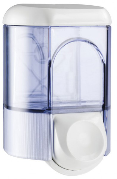 Standard - dávkovač tekutého mýdla 350 ml, plast bílý kouřový B561a