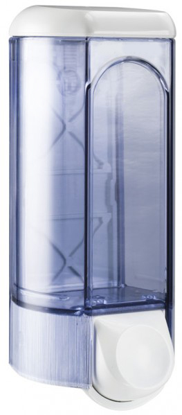Standard - dávkovač tekutého mýdla, 800 ml, plast bílý kouřový B562a