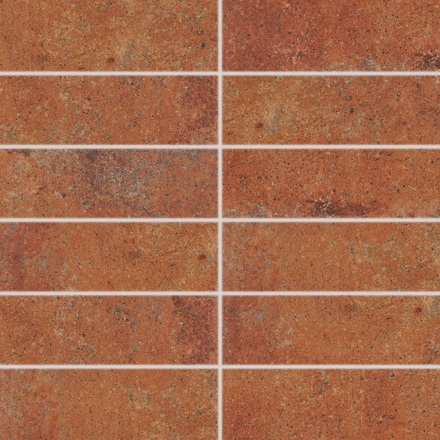 Siena - dlaždice mozaika 45x45 červenohnědá DDP4H665