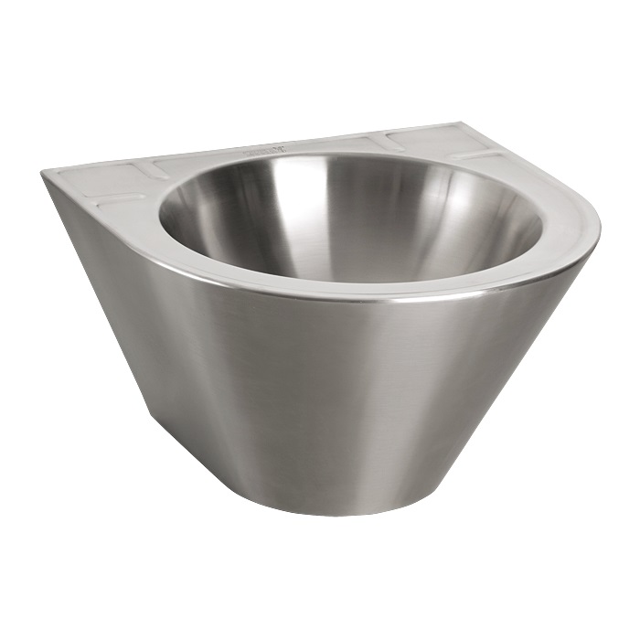 SLUN 59 - Nerezové umyvadlo, pr. 36 cm, kónické
