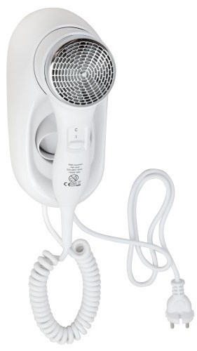 Fén bílý s držákem pistolový