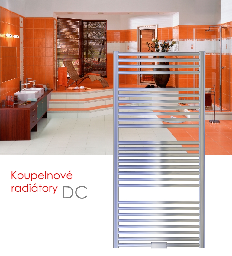 DC.ES 45x94 elektrický radiátor bez regulace, do zásuvky, chrom