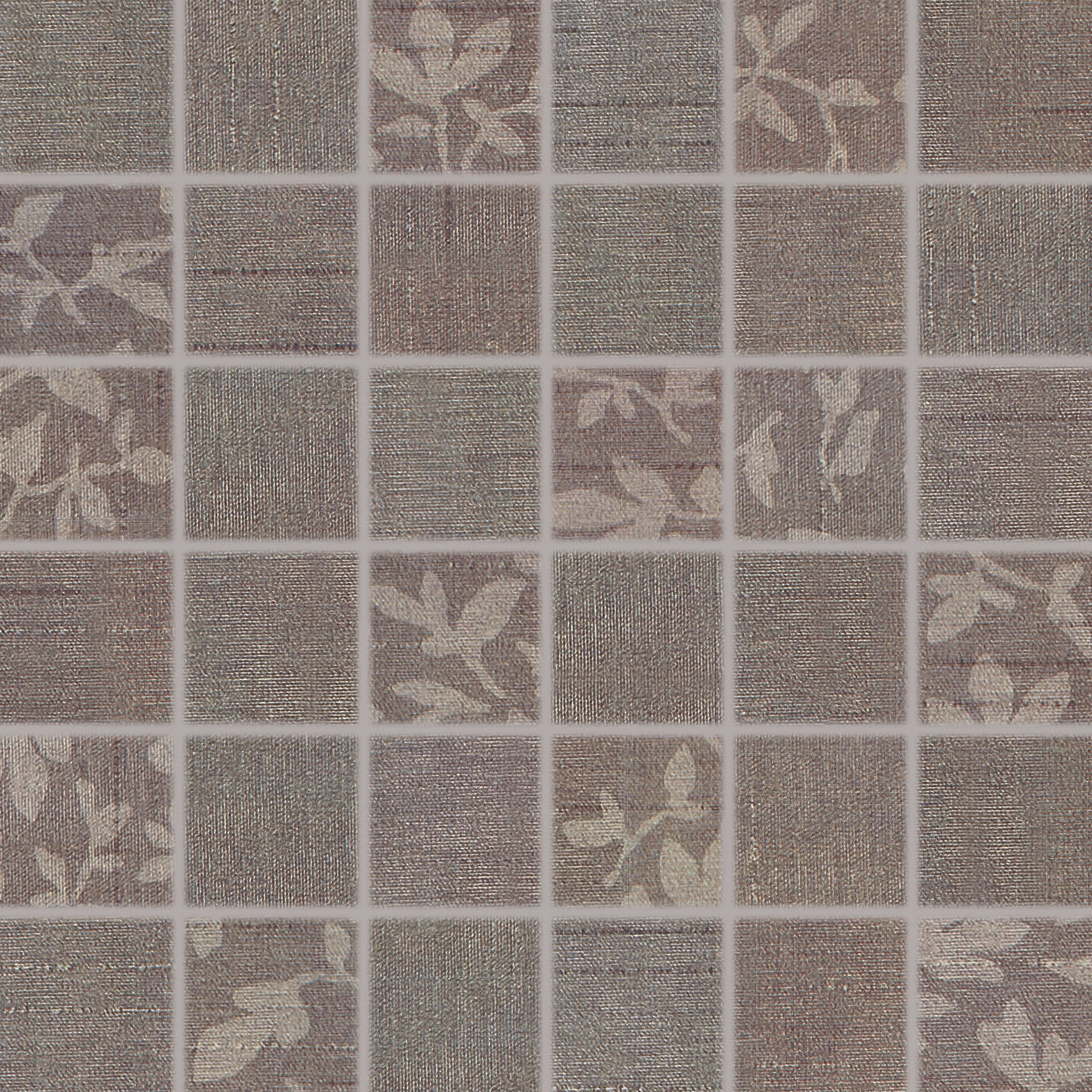 Textile - obkládačka mozaika 5x5 hnědá WDM05103