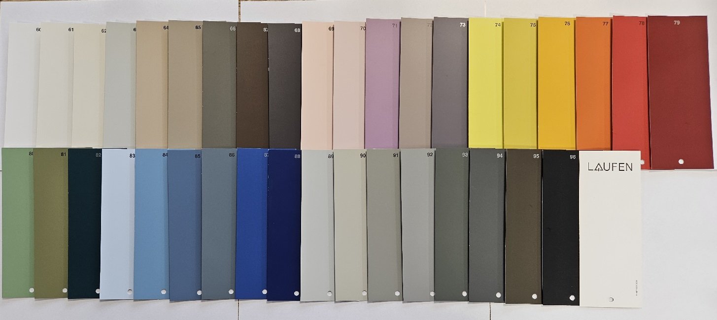 Náhled Laufen Pro S - skříňka 126x45 pod dvojumyvadlo H814968, vnitřní zásuvka, multicolor