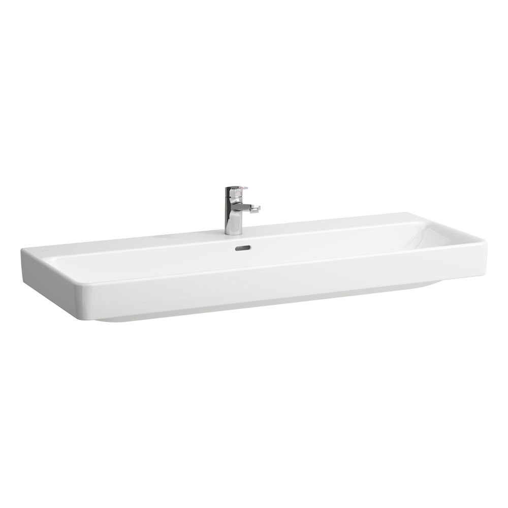 Laufen Pro S - umyvadlo do nábytku 120x46, otvor pro baterii, přepad H8149650001041