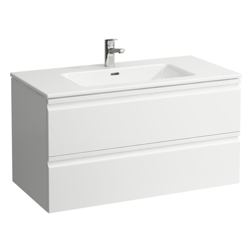 Laufen Pro S - skříňka 100x50 včetně umyvadla, bílá lesklá H8619654751041