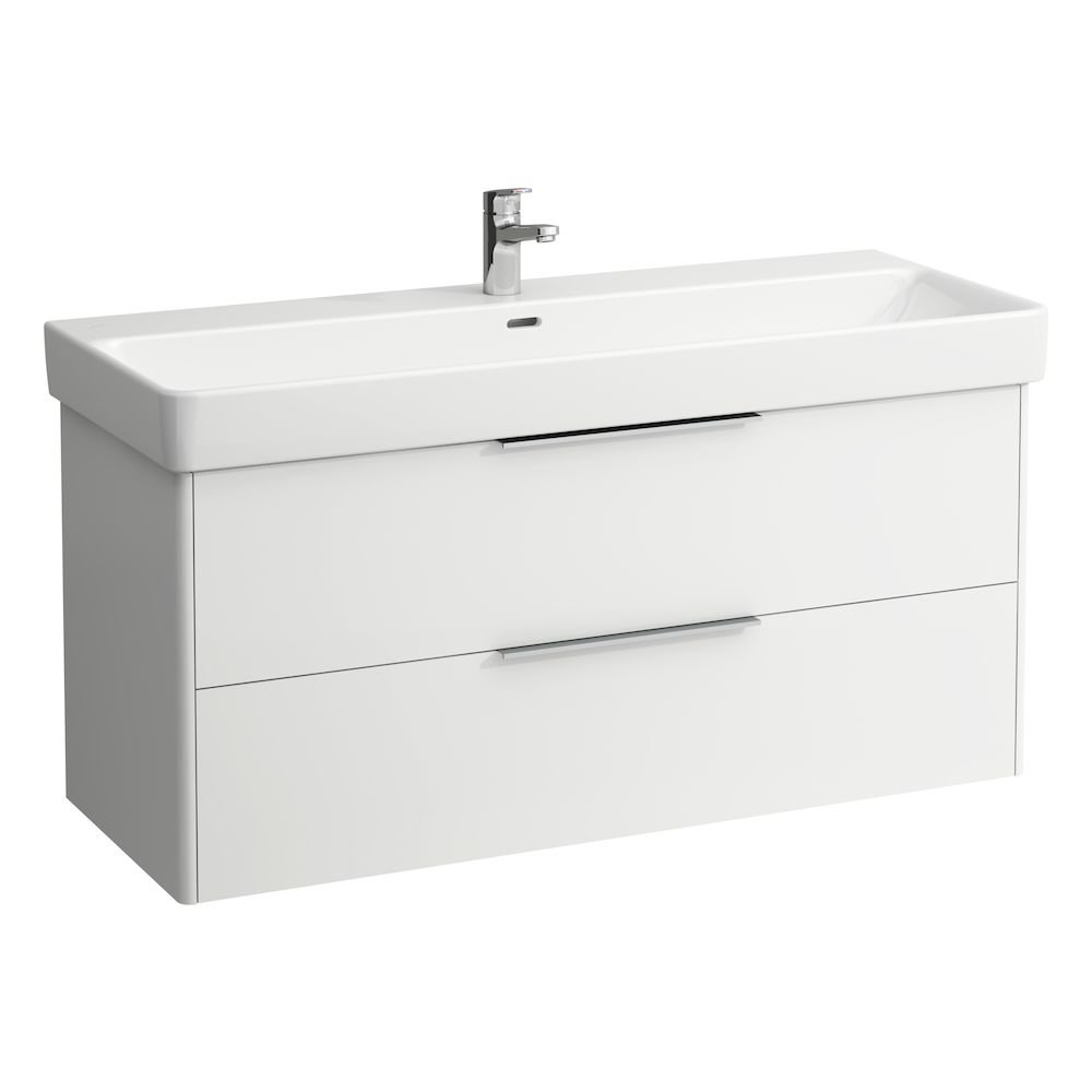 Base - skříňka 115,9x43,8 pod umyvadlo H814965, bílá lesklá