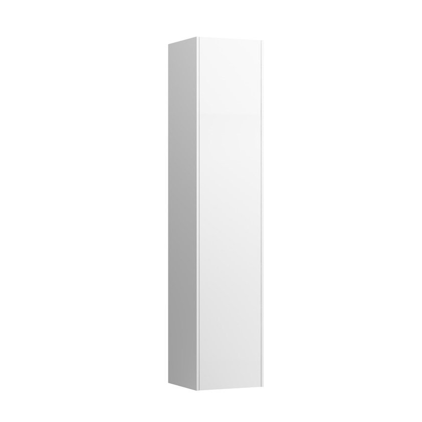 Base - vysoká skříňka 35x165 levá hluboká, bílá matná