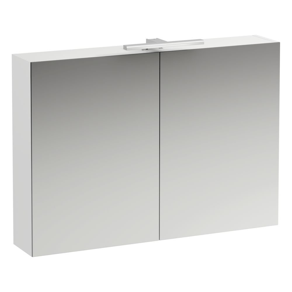 Base - zrcadlová skříňka 100x70 s osvětlením a zásuvkou, multicolor H4028521109991