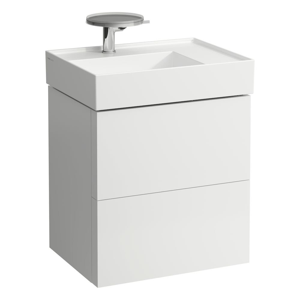 Kartell by Laufen - skříňka 58x45 pod umyvadlo H810334, bílá matná H4075580336401