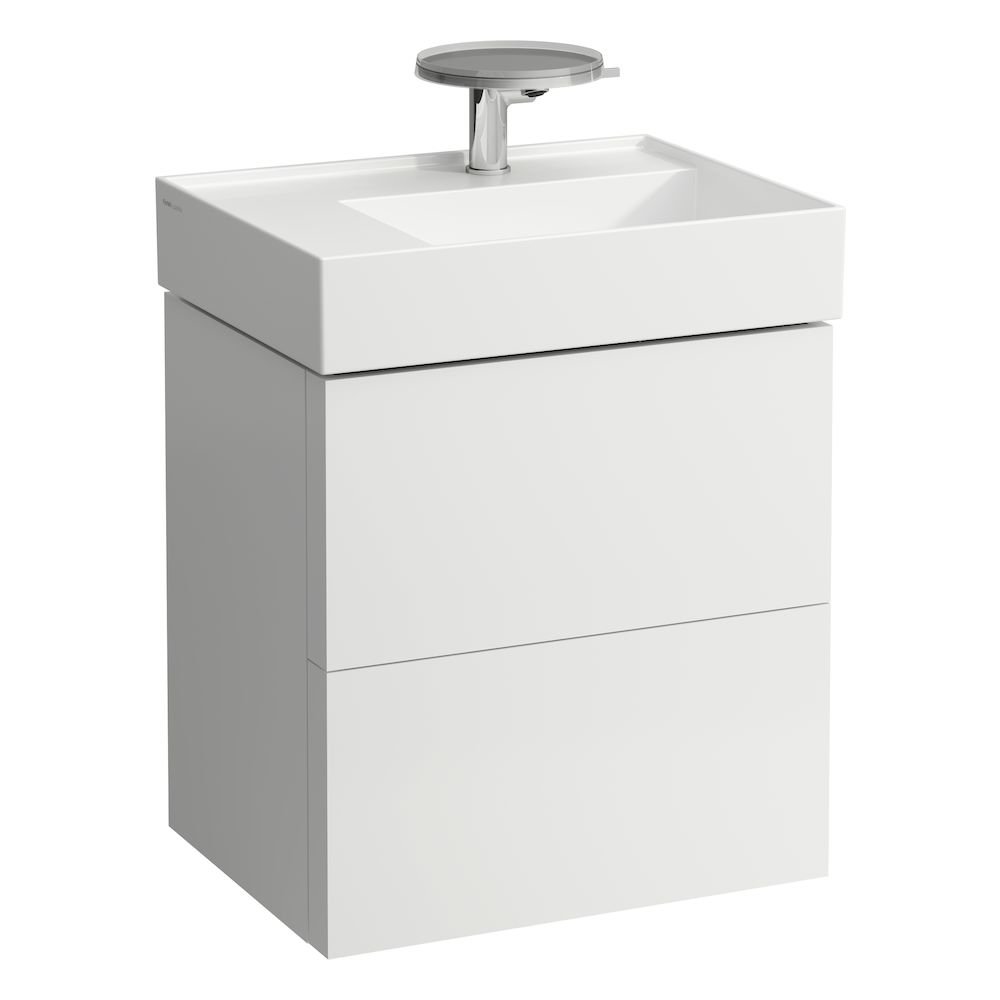 Kartell by Laufen - skříňka 58x45 pod umyvadlo H810335, bílá matná