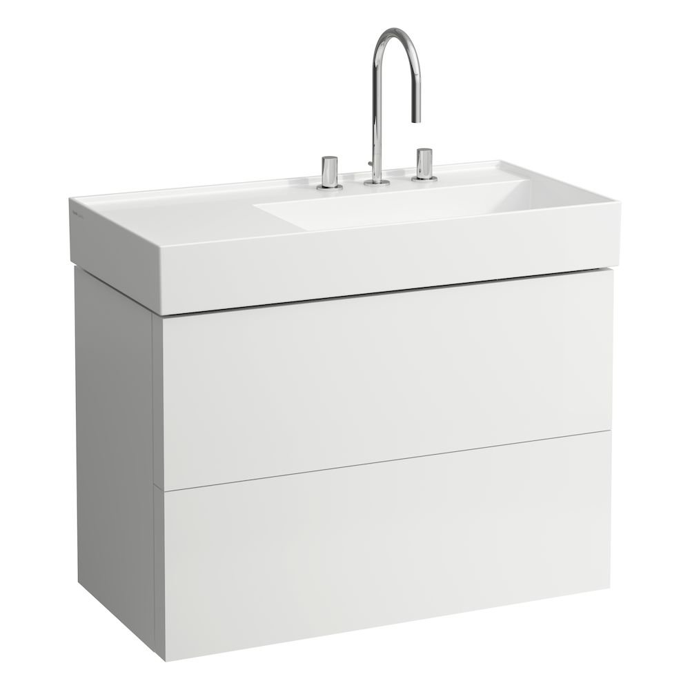 Kartell by Laufen - skříňka 88x45 pod umyvadlo H810339, bílá matná H4076080336401