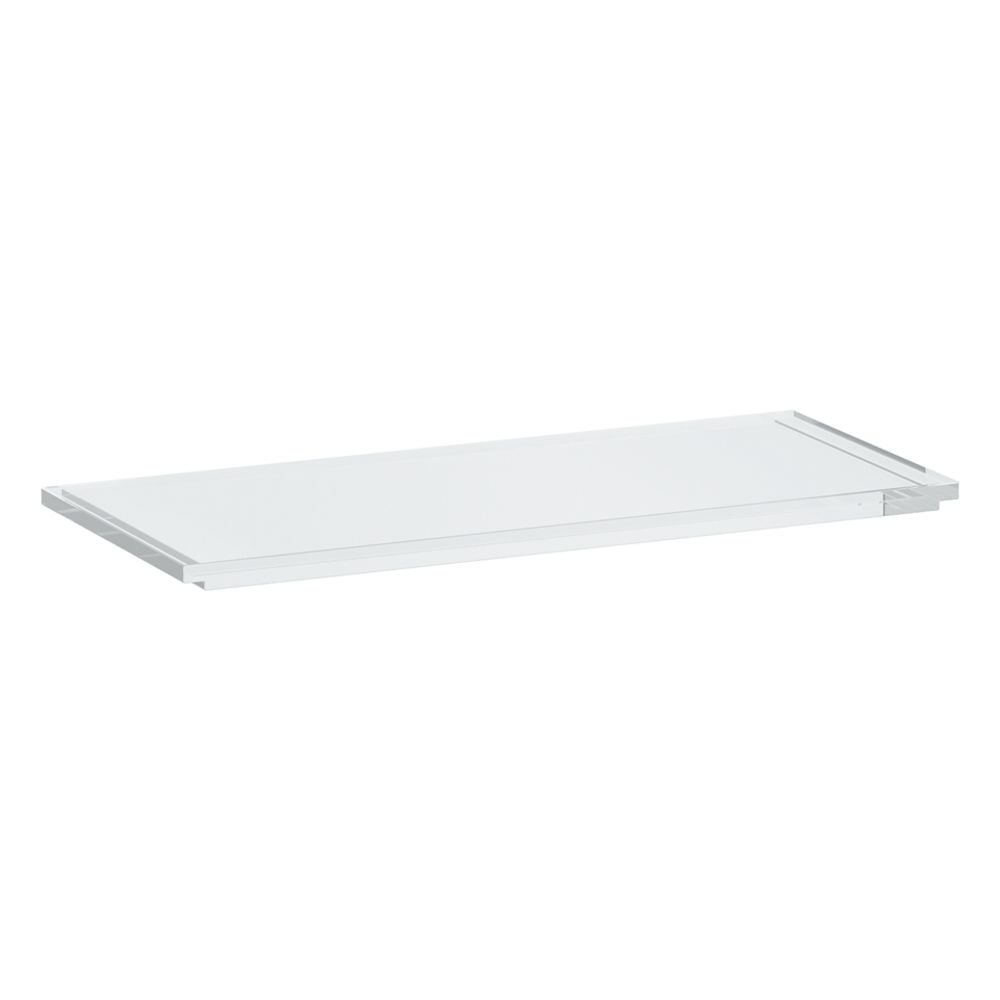 Kartell by Laufen - polička pro umyvadlo 46x20, transparentní
