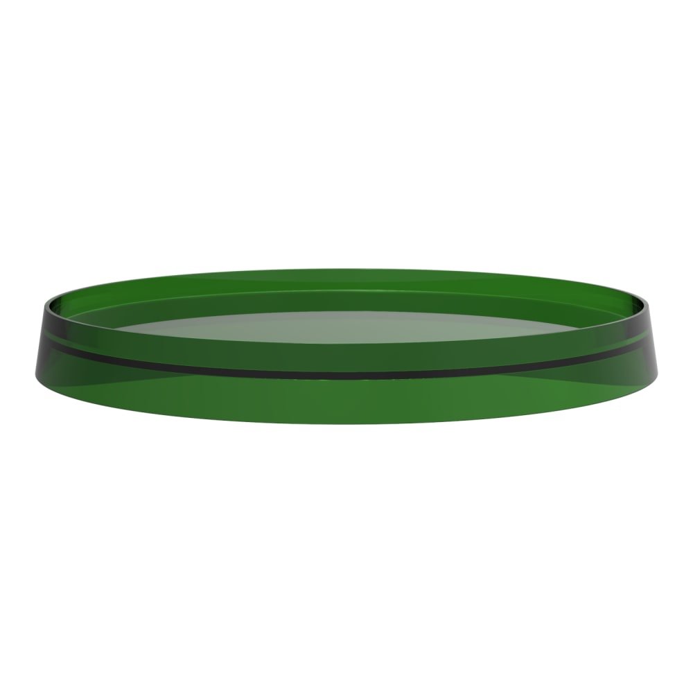 Kartell by Laufen - plastový disk 183 mm, smaragdově zelená H3983350920011