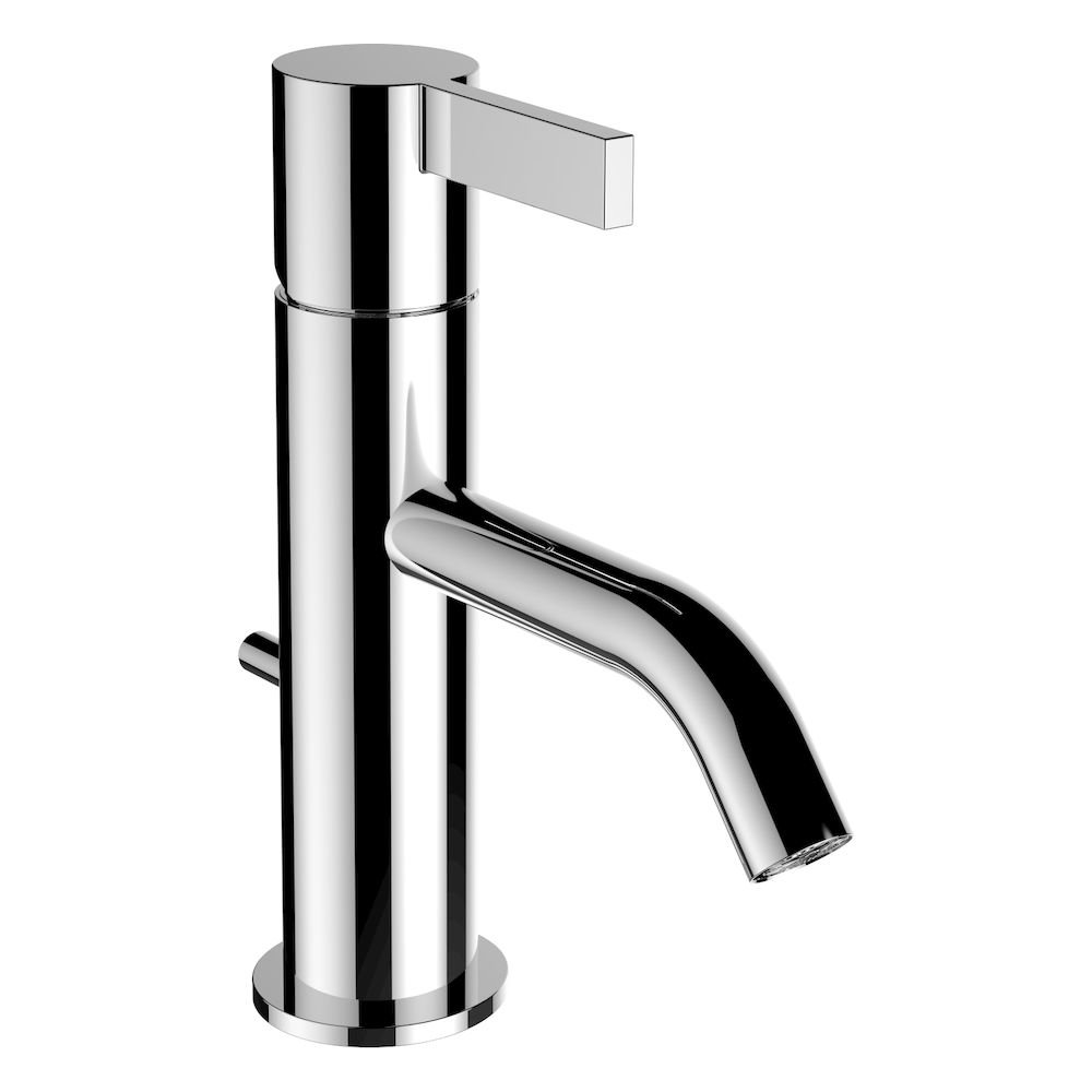 Kartell by Laufen - umyvadlová páková baterie, vyložení 115 mm, s automatickou výpustí H3113310041011