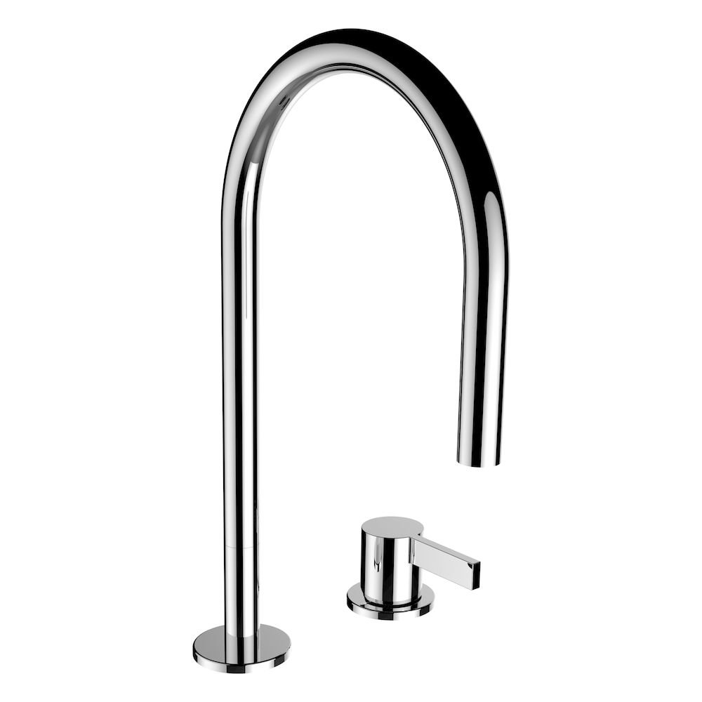 Kartell by Laufen - umyvadlová dvouotvorová páková baterie, bez automatické výpusti