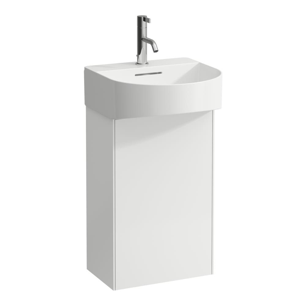 Sonar - skříňka 39x60 pod umývátko H815341, 1 dvířka, panty vpravo, bílá matná
