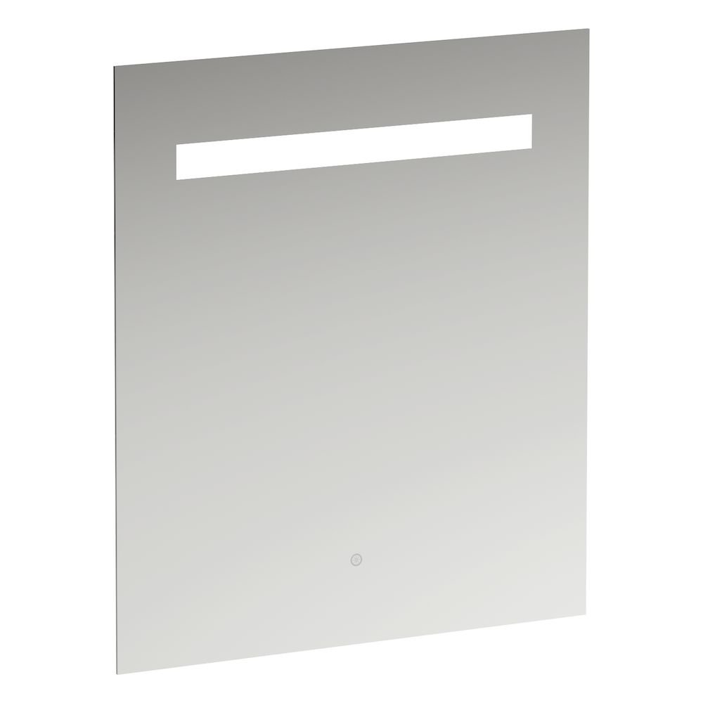 Leelo - zrcadlo 60x70, hliníkový rám, LED osvětlení, dotykový senzor H4476329501441