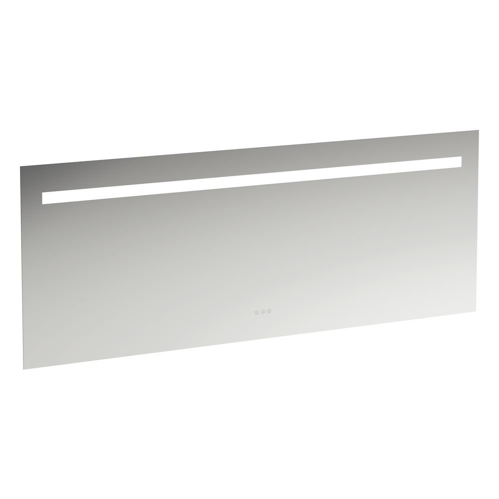Leelo - zrcadlo 180x70, hliníkový rám, LED osvětlení a prostorové osvětlení, dotykový senzor H4477039501441