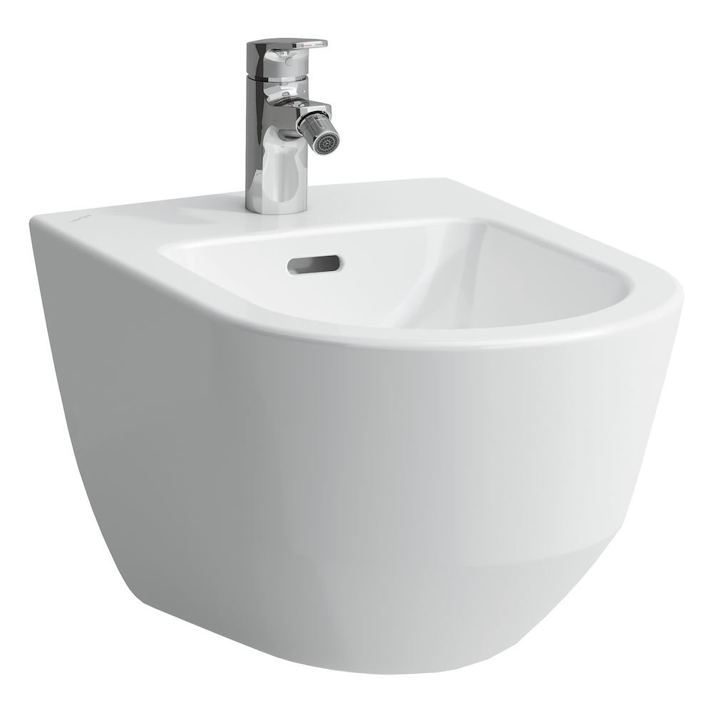 Laufen Pro - bidet závěsný, bez bočních otvorů pro přívod vody H8309520003021