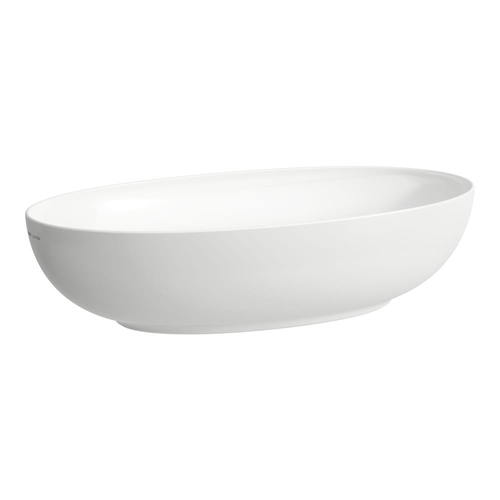 Alessi One - umyvadlová mísa 70x38, oválná, vč. keramické krytky odpadního ventilu H8189774001121