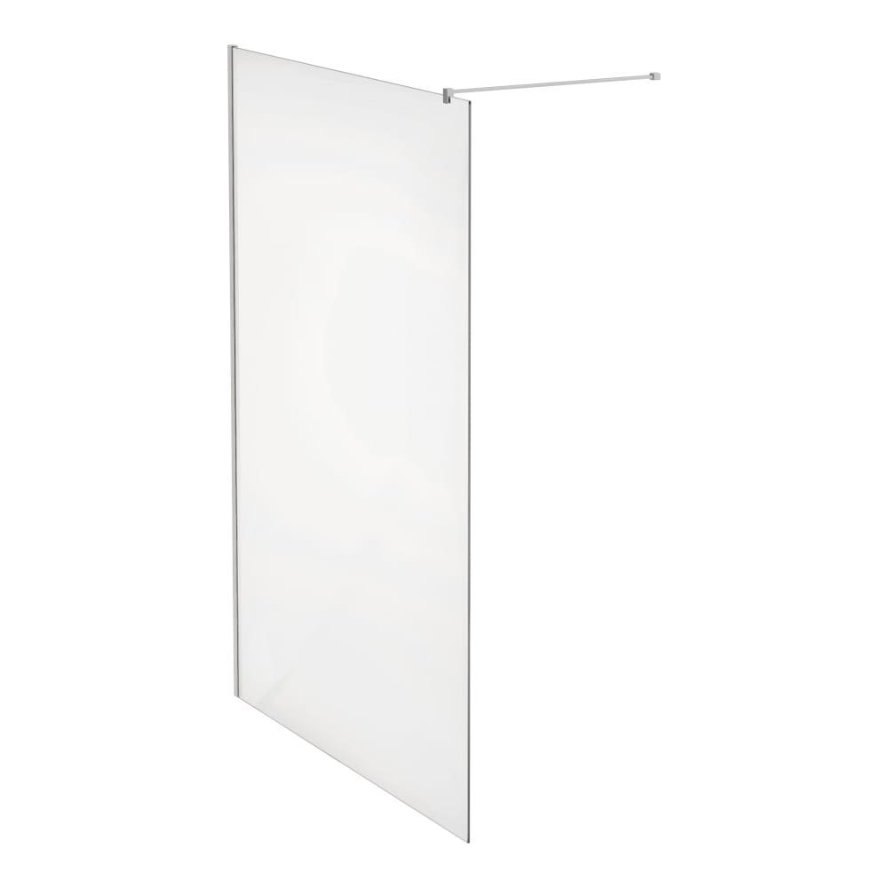 Laufen Pro - sprchová zástěna Walk-In 140x200, s upevňovacími prvky, pro sprchové vaničky do šířky 100 cm, chrom H2609530040001