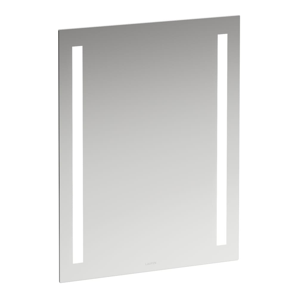 Lani - zrcadlo 55x70 cm, vertikální LED osvětlení, bez rámu, IP 44, 4000 K, pro externí vypínač H4038511121441