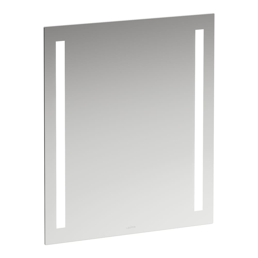 Laufen Lani - zrcadlo 60x70 cm, vertikální LED osvětlení, bez rámu, IP 44, 4000 K, pro externí vypínač H4038521121441