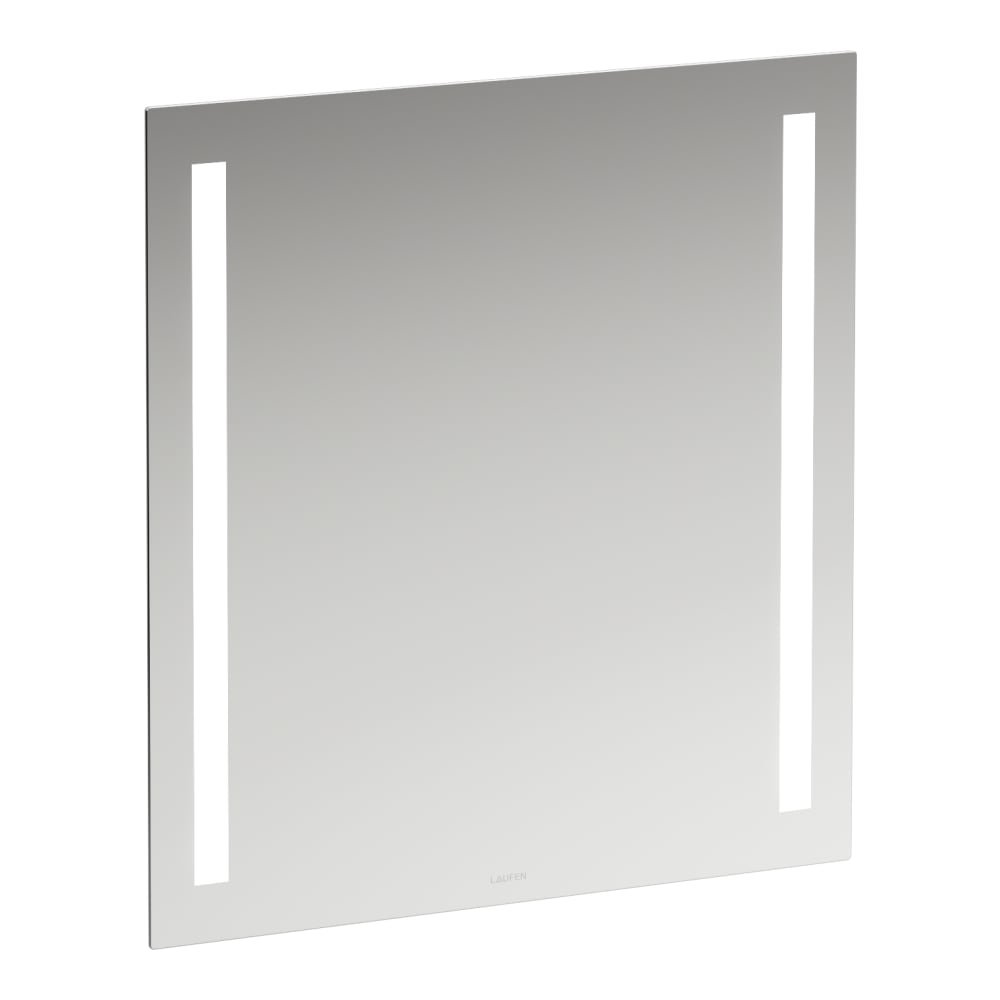 Laufen Lani - zrcadlo 65x70 cm, vertikální LED osvětlení, bez rámu, IP 44, 4000 K, pro externí vypínač H4038531121441