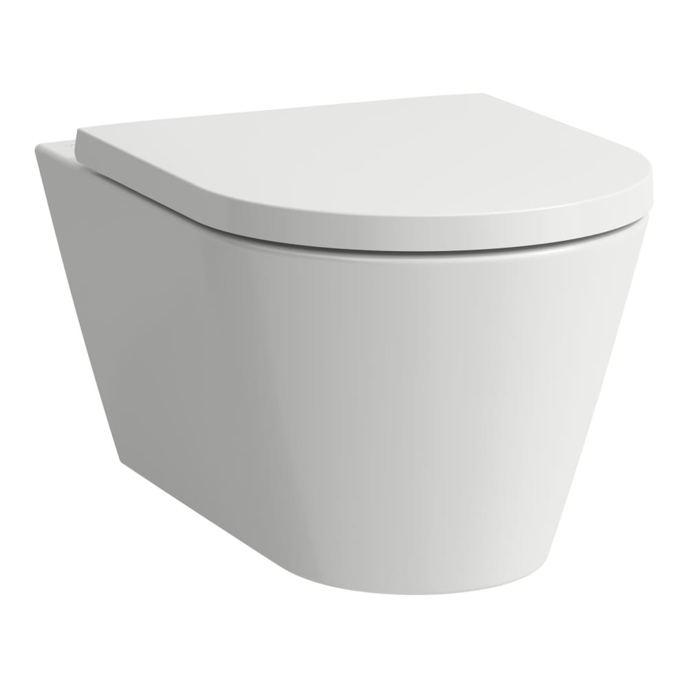 Kartell by Laufen - klozet závěsný Silent flush, rimless, hluboké splachování, bez sedátka H8213310000001