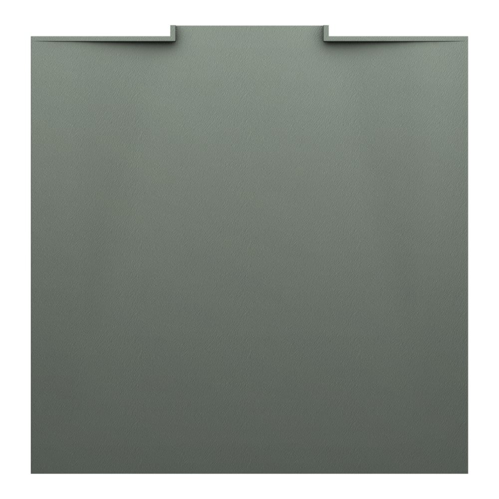 Náhled Nia - sprchová vanička 80x80, čtvercová, odtok do stěny, Marbond