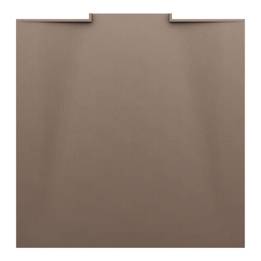 Náhled Nia - sprchová vanička 80x80, čtvercová, odtok do stěny, Marbond