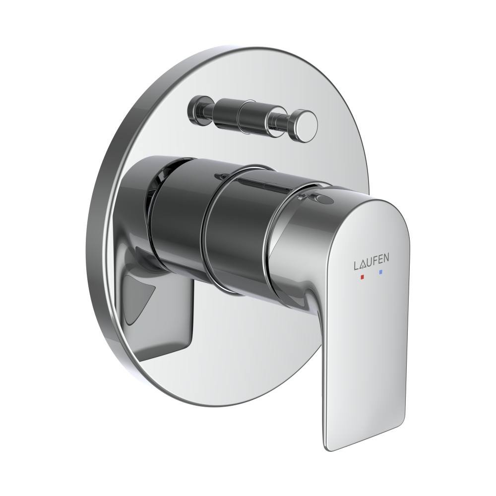 Cityplus - vrchní sada podomítkové vanové baterie pro Simibox nebo Simibox Light, s přepínačem, chrom