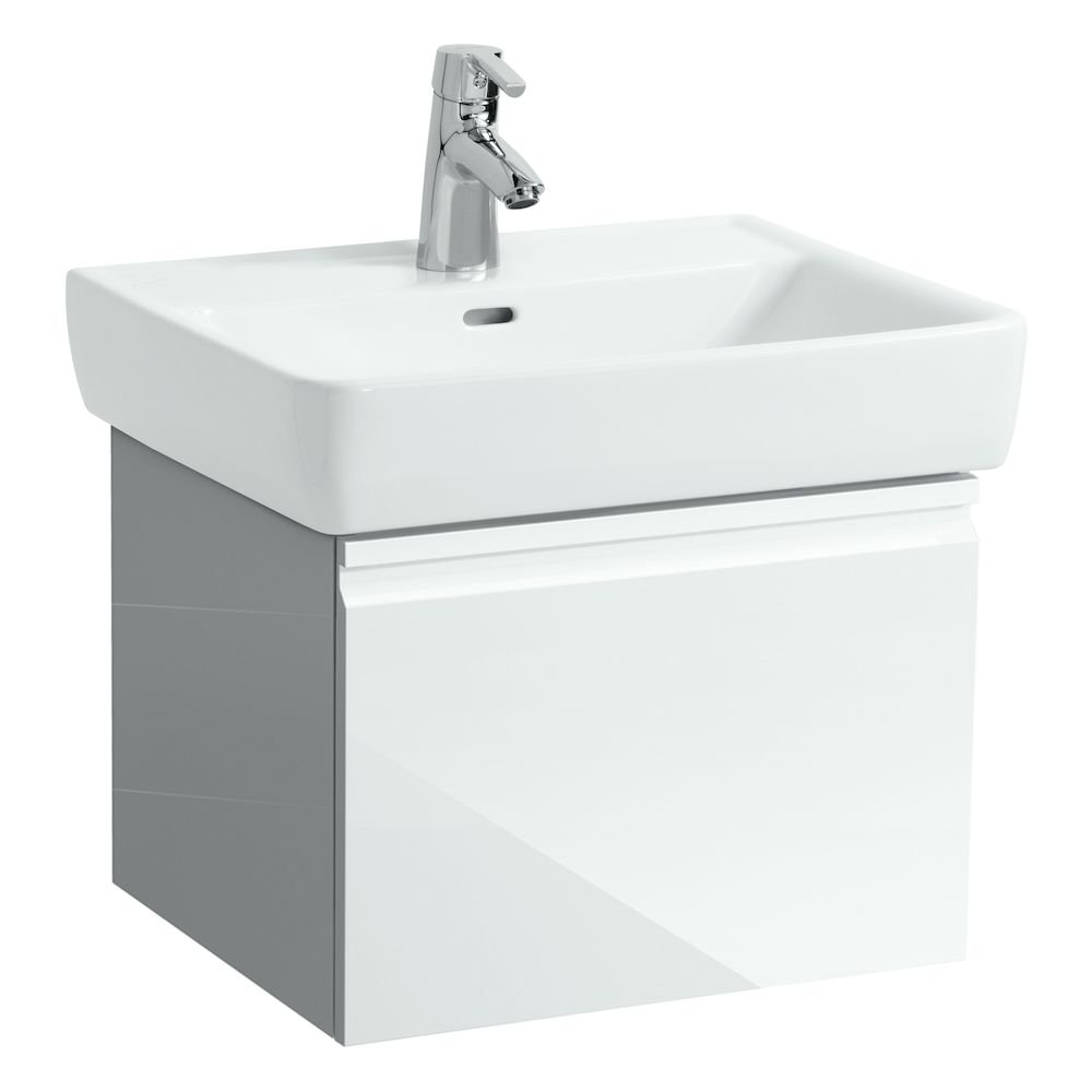 Laufen Pro - skříňka 52x45 pod umyvadlo H818952, s vnitřní zásuvkou, bílá matná