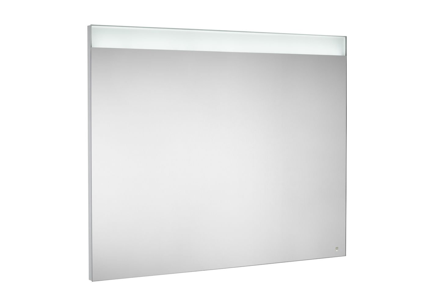 Prisma Confort - zrcadlo s integrovaným LED osvětlením a vypínačem 100x80 cm