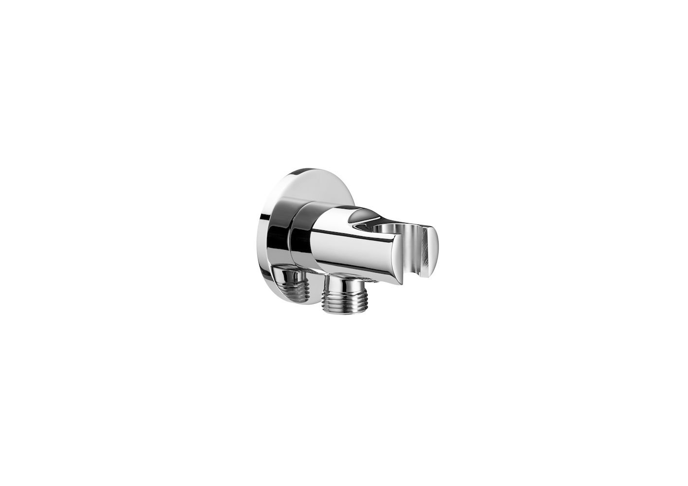 Round - držák ruční sprchy s připojením sprchové hadice 1/2´´ A5B5250C00