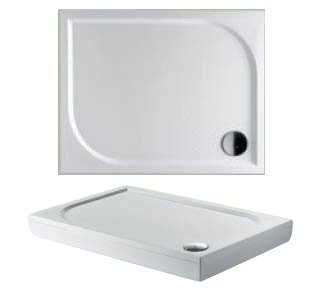 Kolping sprchová vanička obdélníková 100x80, litý mramor