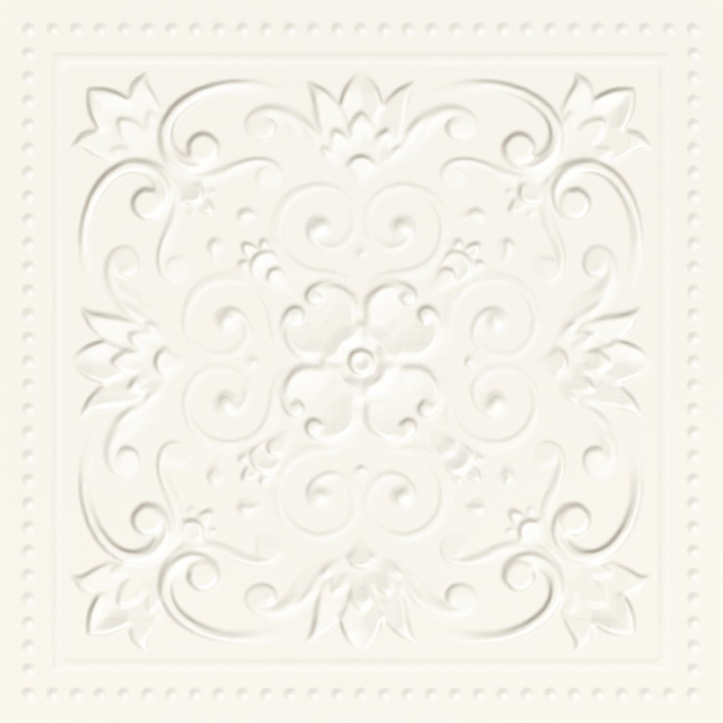 Classy Chic bianco struktura B sciana - obkládačka 19,8x19,8 bílá