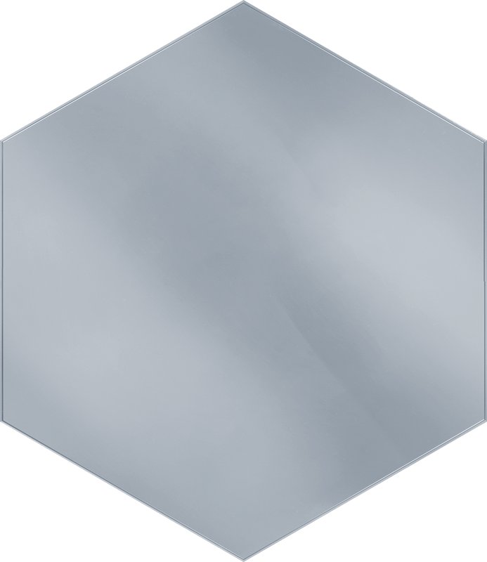 Uniwersalny hexagon lustro - obkládačka šestihran sklo 19,8x17,1 157994