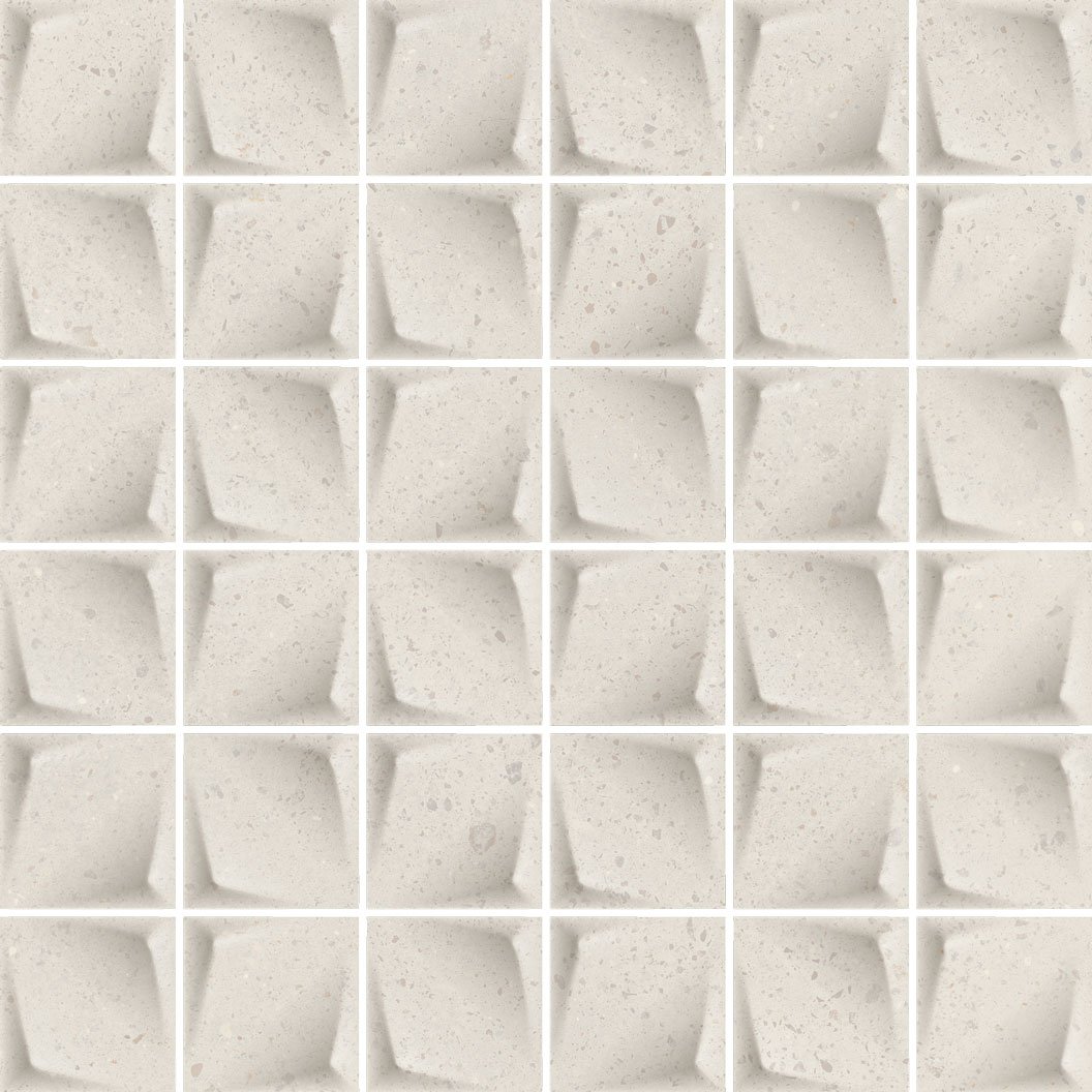 Effect grys mozaika prasowana - obkládačka mozaika 29,8x29,8 šedá 160625