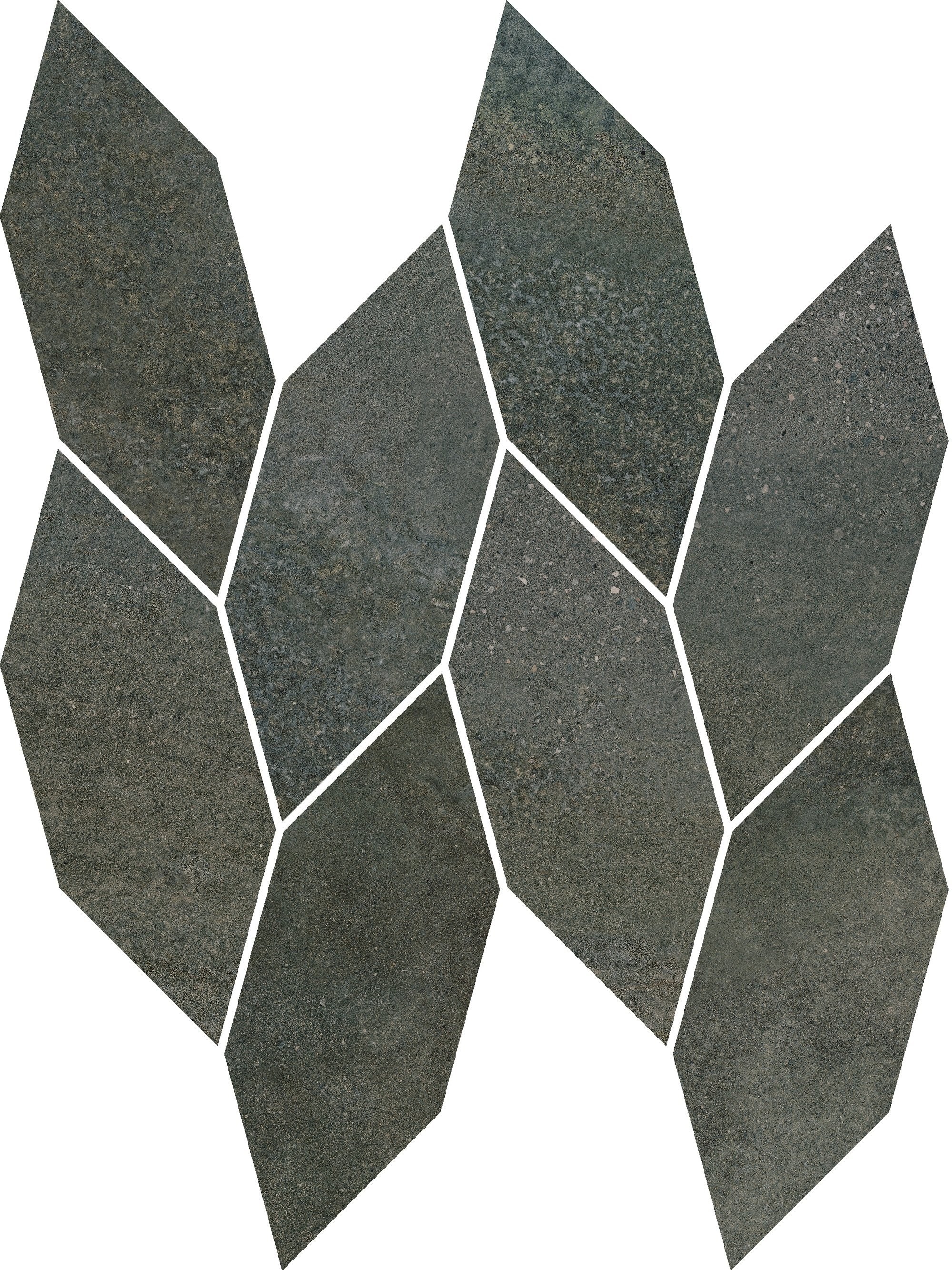 Smoothstone umbra mozaika cięta satyna - obkládačka mozaika 22,3x29,8 šedá 159911