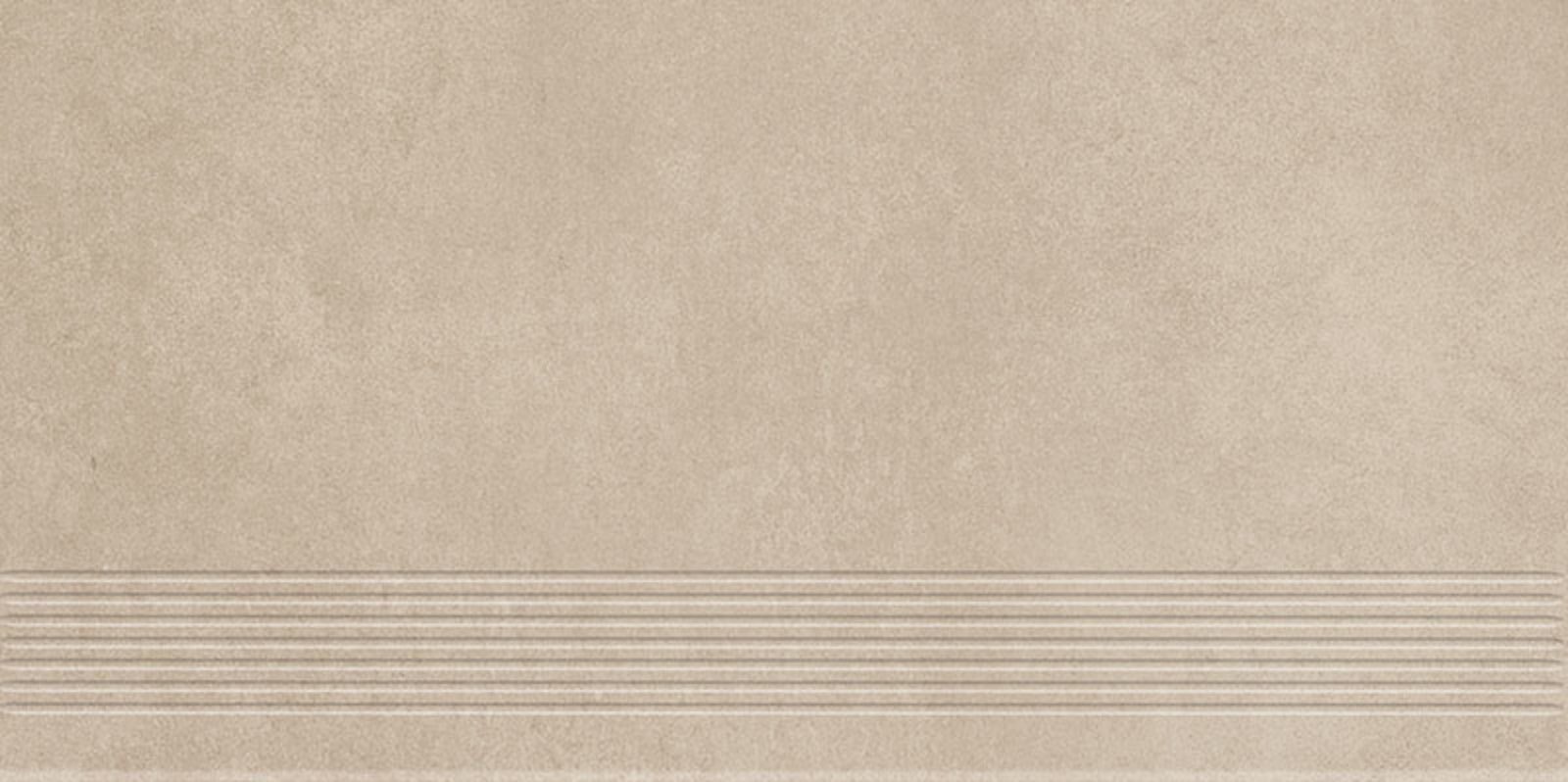 Magnetik beige stopnica prasowana mat - schodovka 29,8x59,8 béžová matná