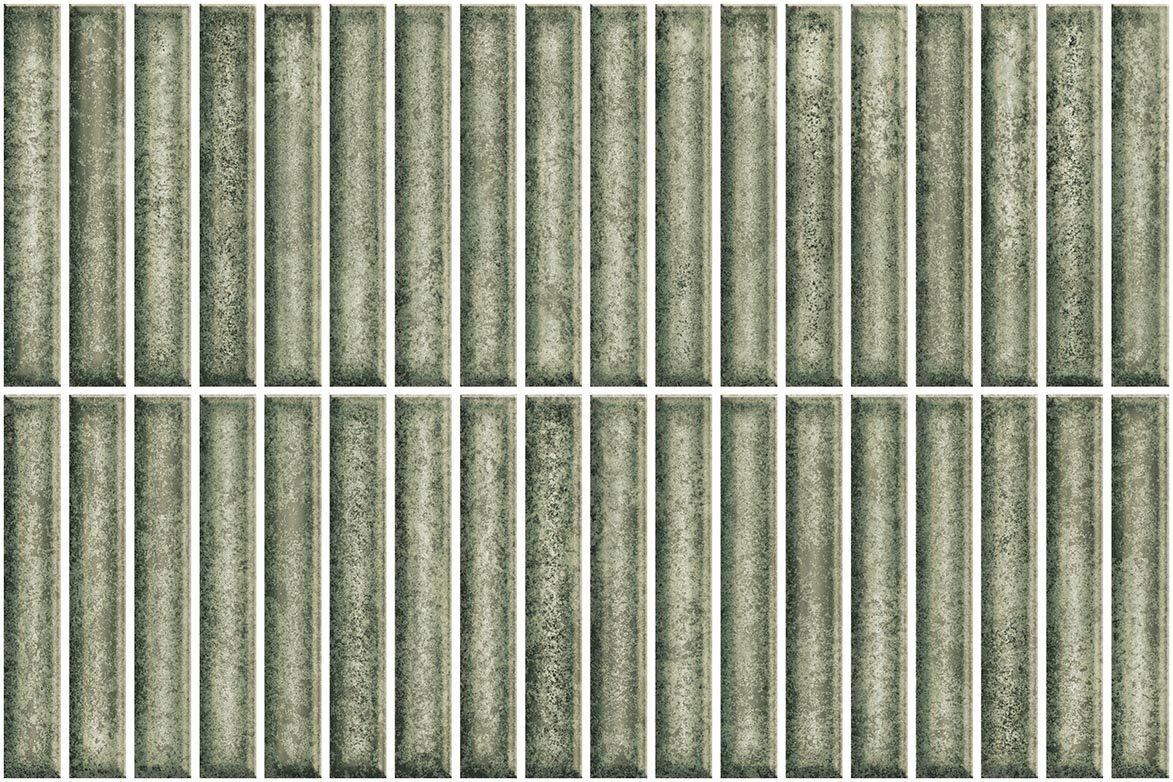 Universalna mozaika olive murano - obkládačka mozaika 19,8x29,8 zelená