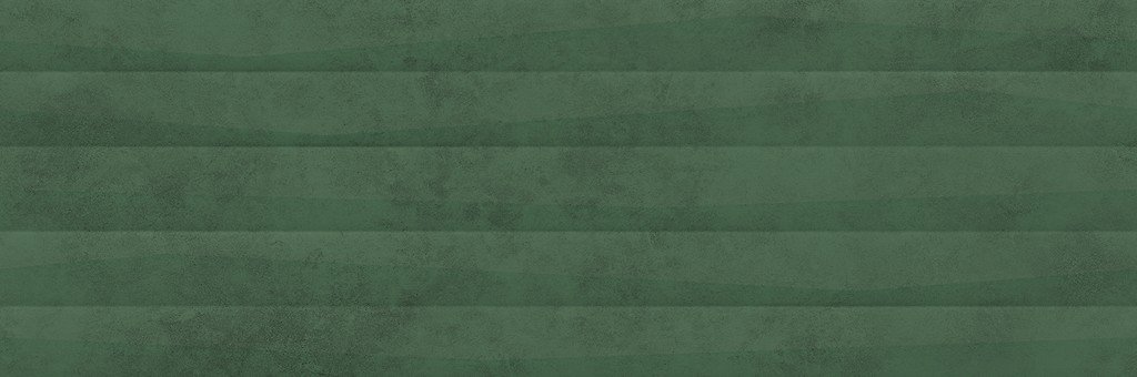 Green Show Structure Satin - obkládačka rektifikovaná 39,8x119,8 zelená