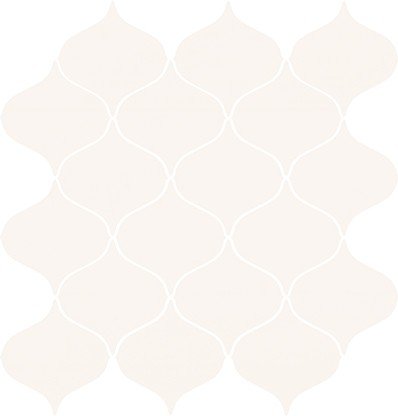 Ocean Romance White Mosaic Satin - obkládačka mozaika 28,1x29,3 bílá OD1023-009